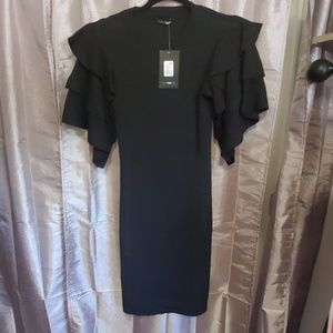 Black dress new never been used
